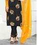 Picture of Admirable Black Readymade Salwar Kameez