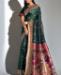 Picture of Magnificent Green Silk Saree