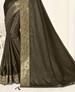 Picture of Enticing Mehndi Casual Saree