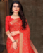 Picture of Amazing Red Casual Saree