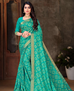 Picture of Fine Turquoise Blue Casual Saree