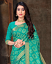 Picture of Fine Turquoise Blue Casual Saree