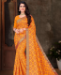 Picture of Fascinating Yellow Casual Saree