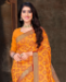 Picture of Fascinating Yellow Casual Saree