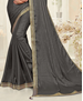 Picture of Pleasing Grey Casual Saree