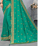 Picture of Ideal Turquoise Green Casual Saree