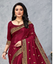 Picture of Statuesque Maroon Casual Saree