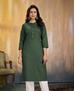 Picture of Sightly Green Kurtis & Tunic