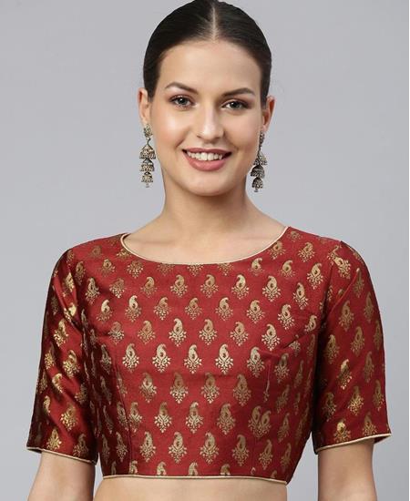 Picture of Enticing Maroon Designer Blouse