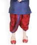 Picture of Statuesque Blue Kids Kurta Pyjama