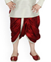Picture of Alluring Off-White Kids Kurta Pyjama