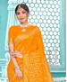 Picture of Radiant Yellow Silk Saree