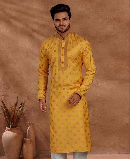 Picture of Ideal Yellow Kurtas