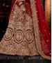 Picture of Comely Maroon Lehenga Choli