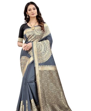 Picture of Taking Grey Casual Saree