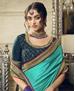 Picture of Sightly Turquoise Casual Saree