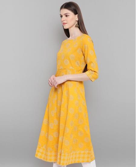 Picture of Superb Yellow Kurtis & Tunic