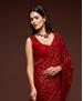 Picture of Admirable Red Maroon Casual Saree