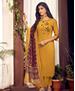 Picture of Enticing Mustard Readymade Salwar Kameez
