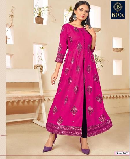 Picture of Ideal Magenta Kurtis & Tunic