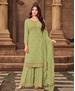 Picture of Enticing Pista Straight Cut Salwar Kameez