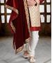 Picture of Magnificent Maroon Sherwani