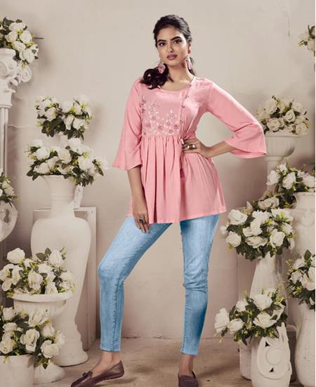 Buy Fuchsia Pink Kurtis  Tunics for Women by BANI WOMEN Online  Ajiocom