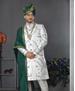 Picture of Excellent White Sherwani