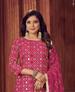 Picture of Ideal Pink Straight Cut Salwar Kameez