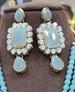 Picture of Comely Sea Blue Necklace Set