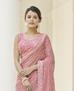 Picture of Alluring Baby Pink Designer Saree