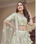 Picture of Comely Pista Lehenga Choli