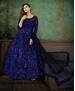 Picture of Shapely Blue Party Wear Gown