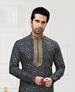 Picture of Comely Navy Blue Kurtas