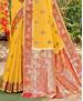 Picture of Stunning Mustard Casual Saree