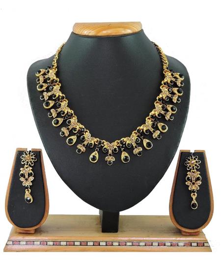 Picture of Amazing Black Necklace Set