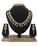 Picture of Pleasing Golden & White Necklace Set