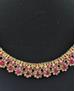 Picture of Stunning Rani Pink Necklace Set