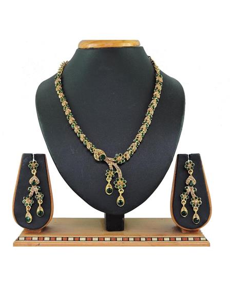 Picture of Comely Green Necklace Set