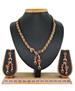 Picture of Stunning Maroon Necklace Set