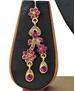 Picture of Bewitching Rani Pink Necklace Set