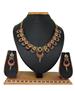 Picture of Charming Maroon & Green Necklace Set