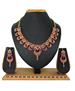 Picture of Beautiful Rani Pink Necklace Set