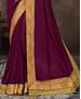Picture of Fascinating Wine Casual Saree