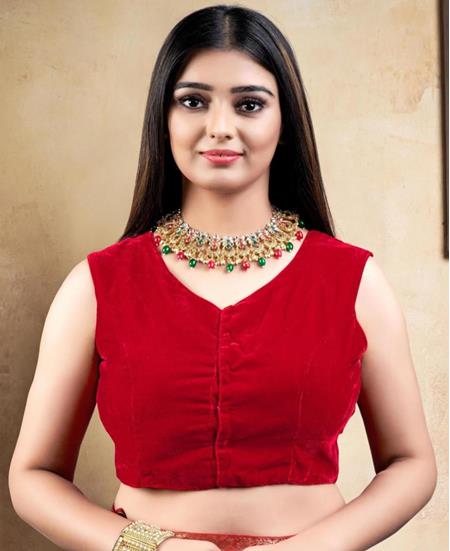 Picture of Magnificent Red Designer Blouse