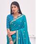 Picture of Admirable Sky Blue Casual Saree