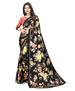 Picture of Good Looking Black Chiffon Saree