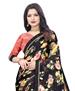 Picture of Good Looking Black Chiffon Saree