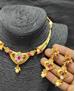Picture of Admirable Gold/Pink Necklace Set