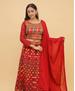 Picture of Good Looking Red Readymade Lehenga Choli